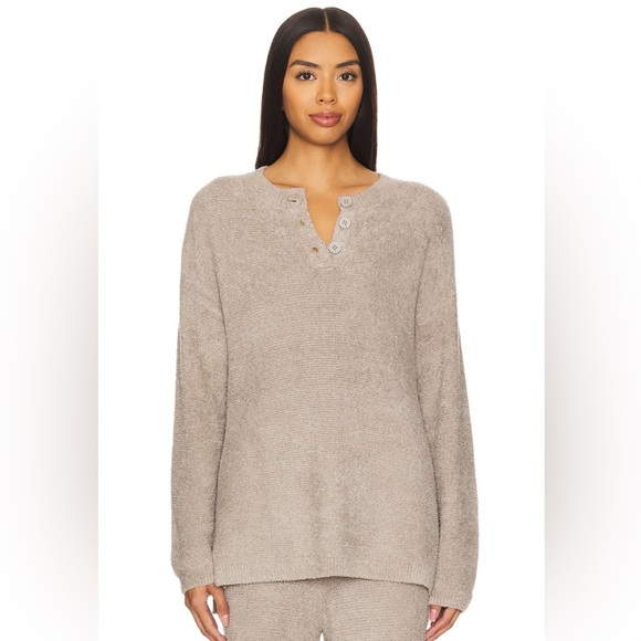Barefoot Dreams Textured Pull Over Nickel NWT - Picture 1 of 8